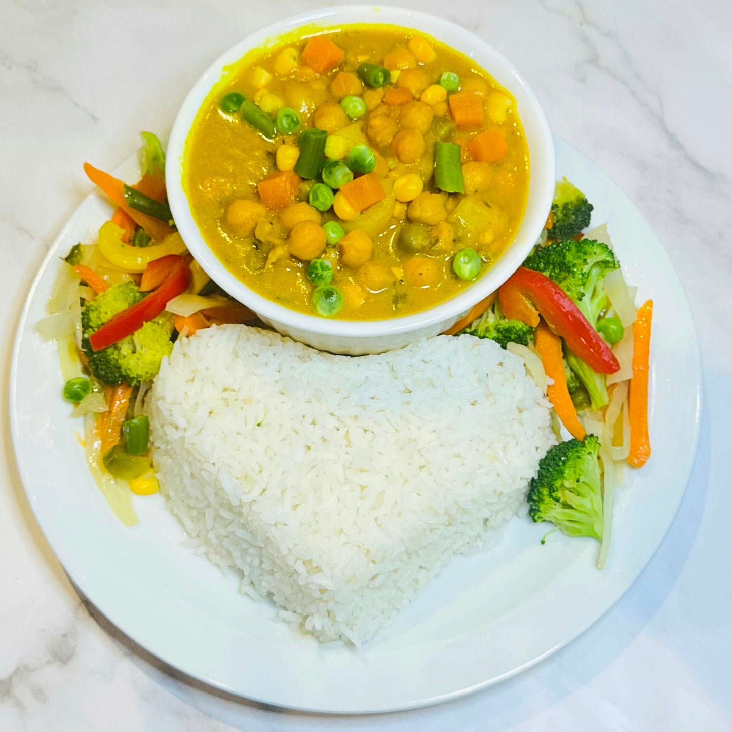 Coconut Curry Chickpeas (Vegan)