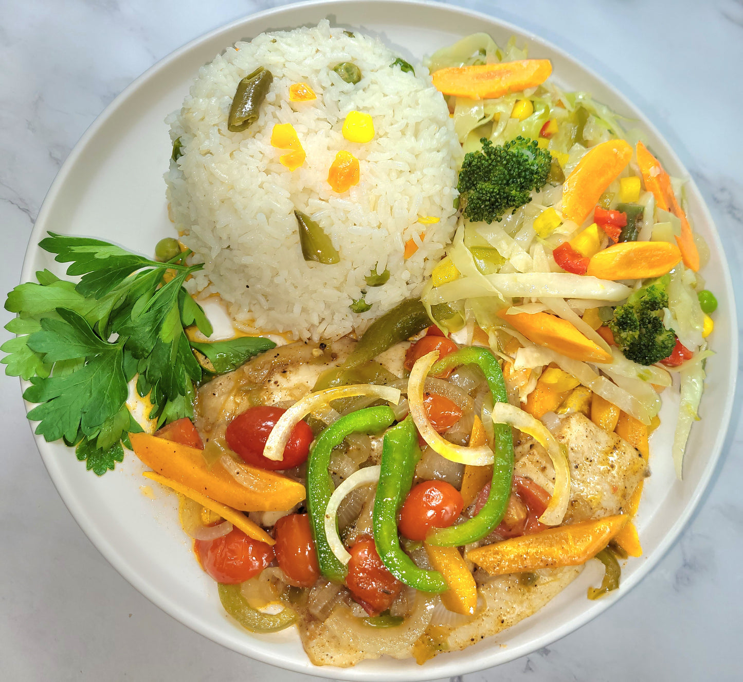 Steamed Tilapia