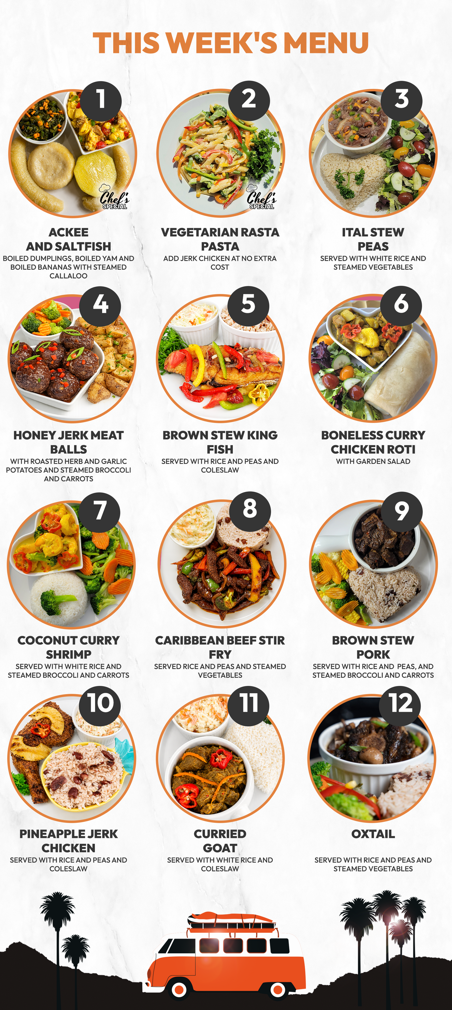 Caribbean & Jamaican Meal Prep in Toronto & GTA | 10 MEAL PLAN