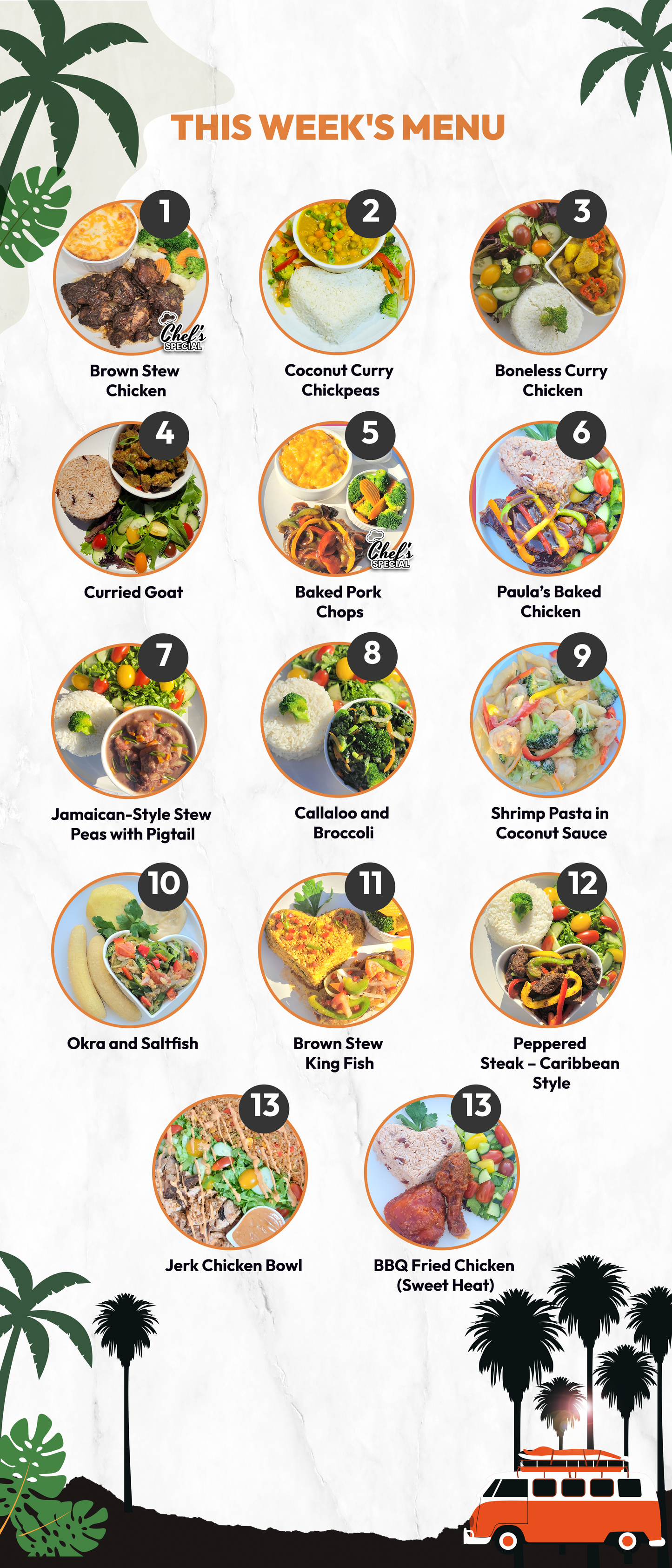 EXCLUSIVE 5 (+1 FREE) MEAL PLAN