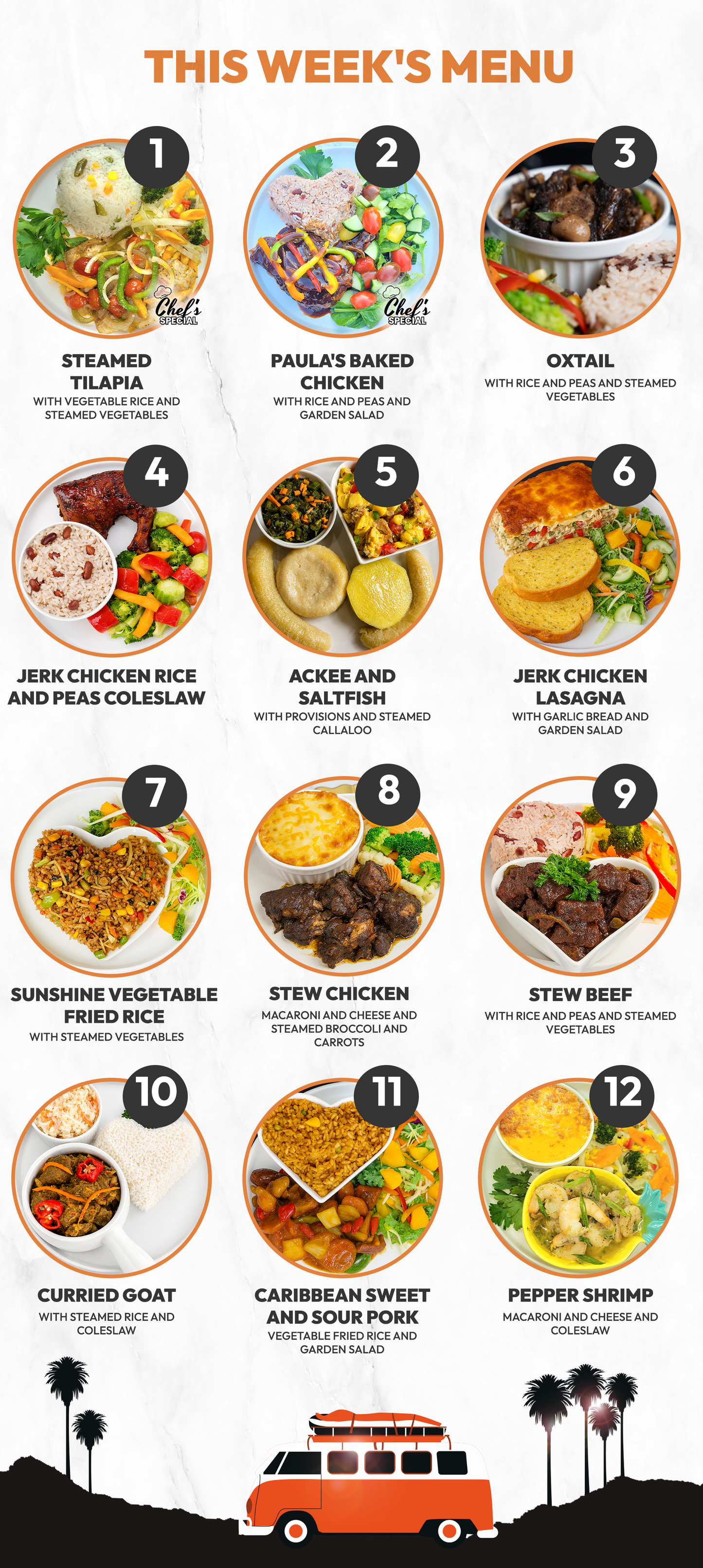 Caribbean & Jamaican Meal Prep in Toronto & GTA | 6 MEAL PLAN