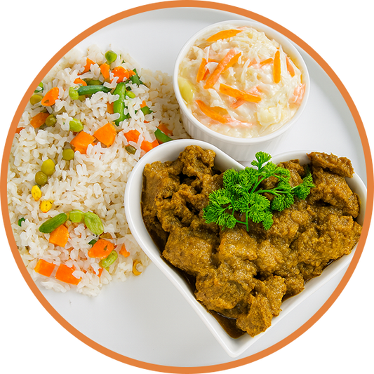Curried Goat Plate