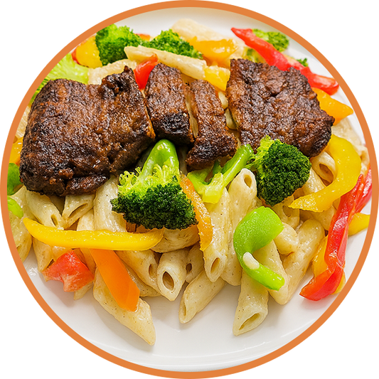 Jerk Alfredo Pasta Bowl