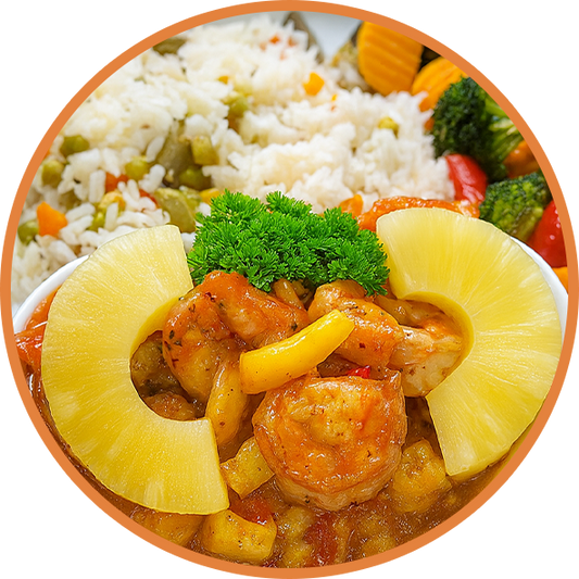 Sweet Chilli Pineapple Shrimp