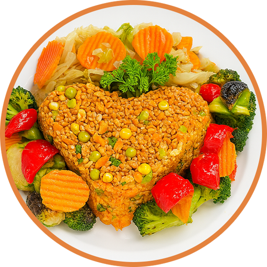 Island Glow Veggie Plate