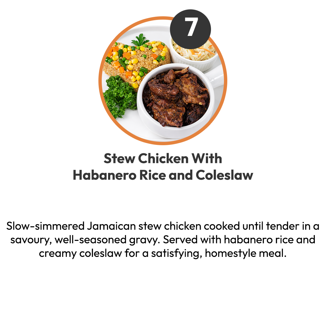 Caribbean & Jamaican Meal Prep in Toronto & GTA | 5 MEAL PLAN