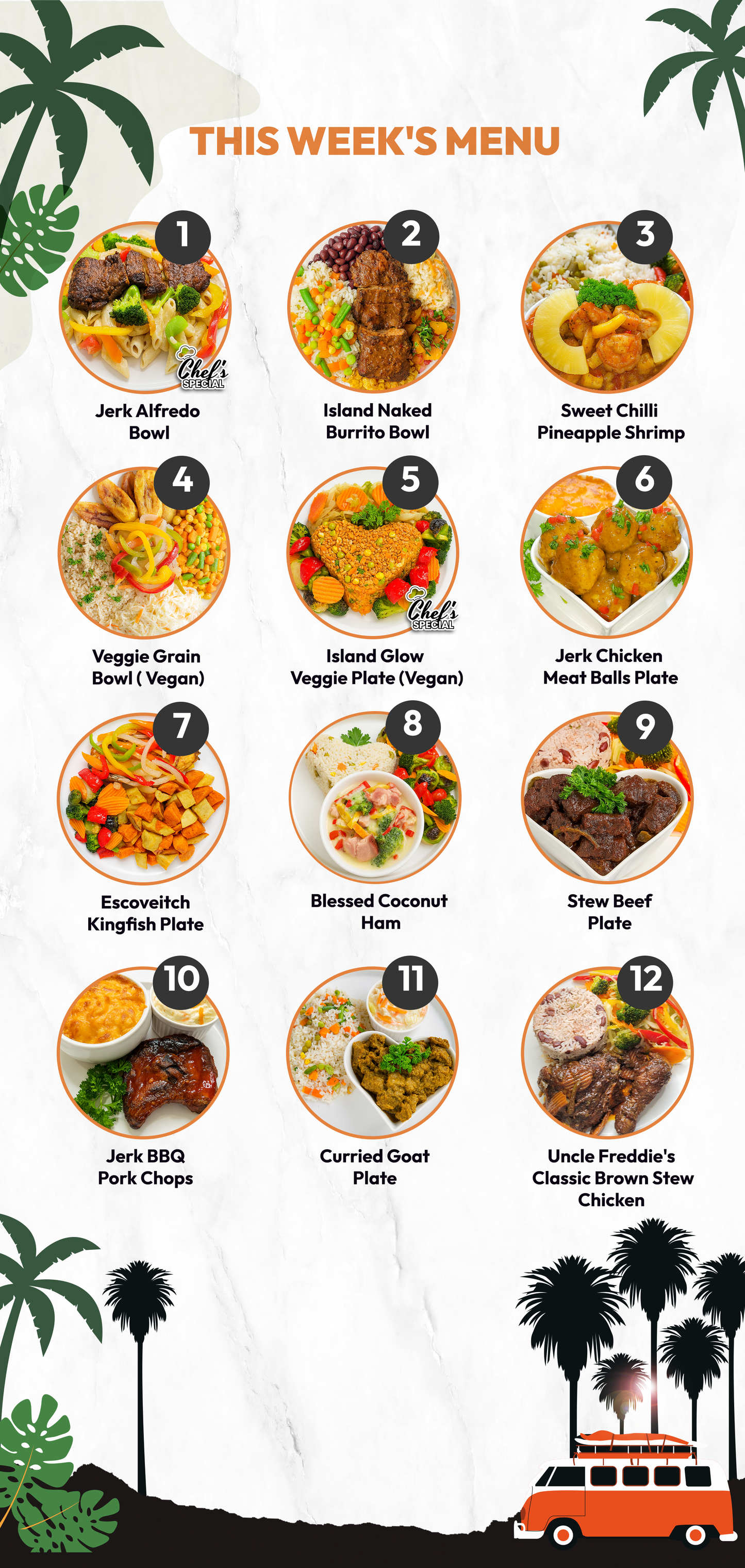 Caribbean & Jamaican Meal Prep in Toronto & GTA | 5 MEAL PLAN