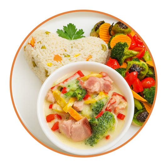 Blessed Coconut Ham Plate