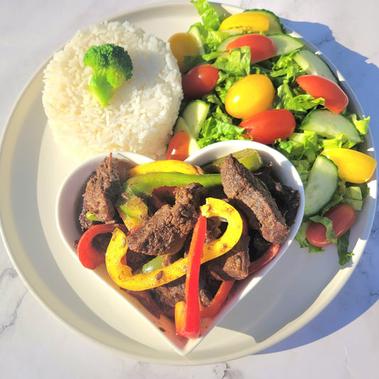 Caribbean Peppered Steak