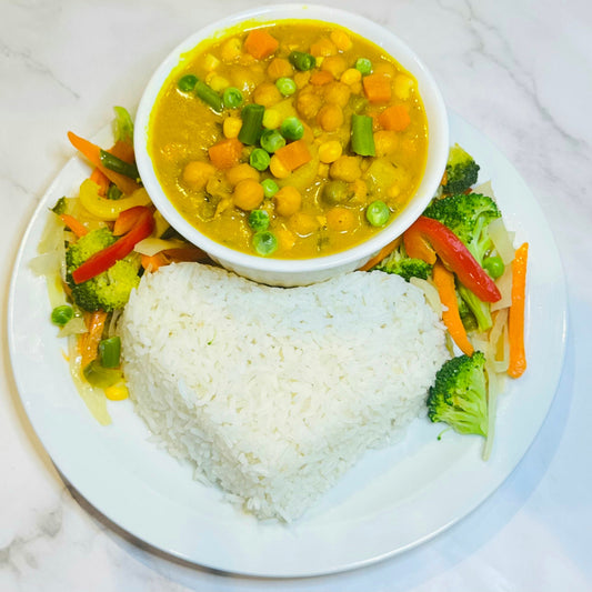 Coconut Curry Chickpeas (Vegan)