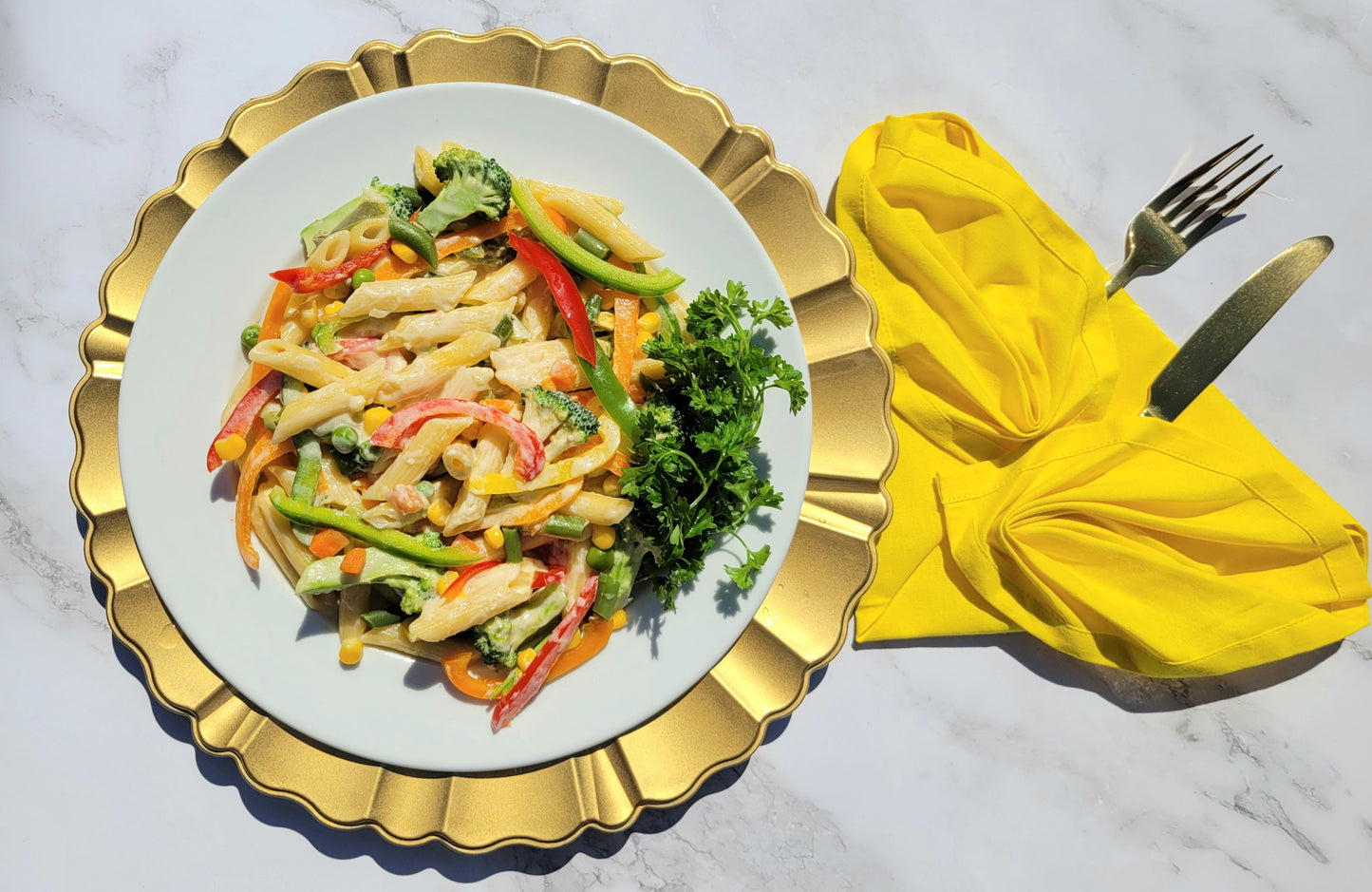 Vegetarian Rasta Pasta