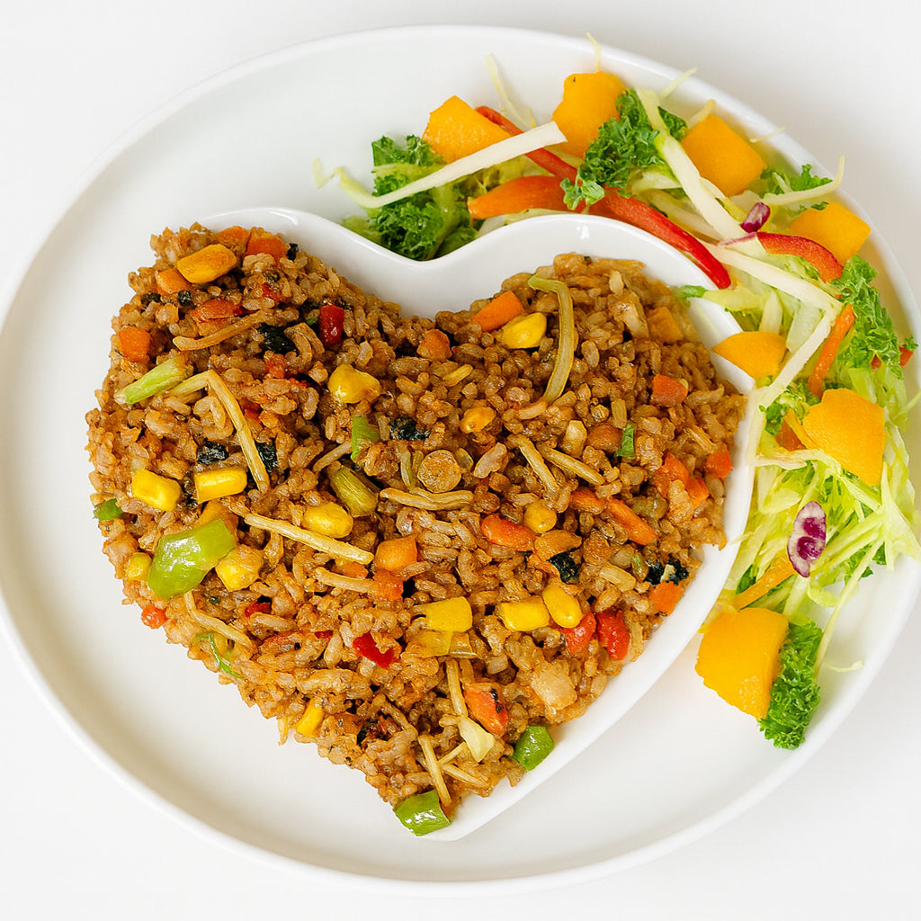 Sunshine Vegetable Fried Rice Add Chicken
